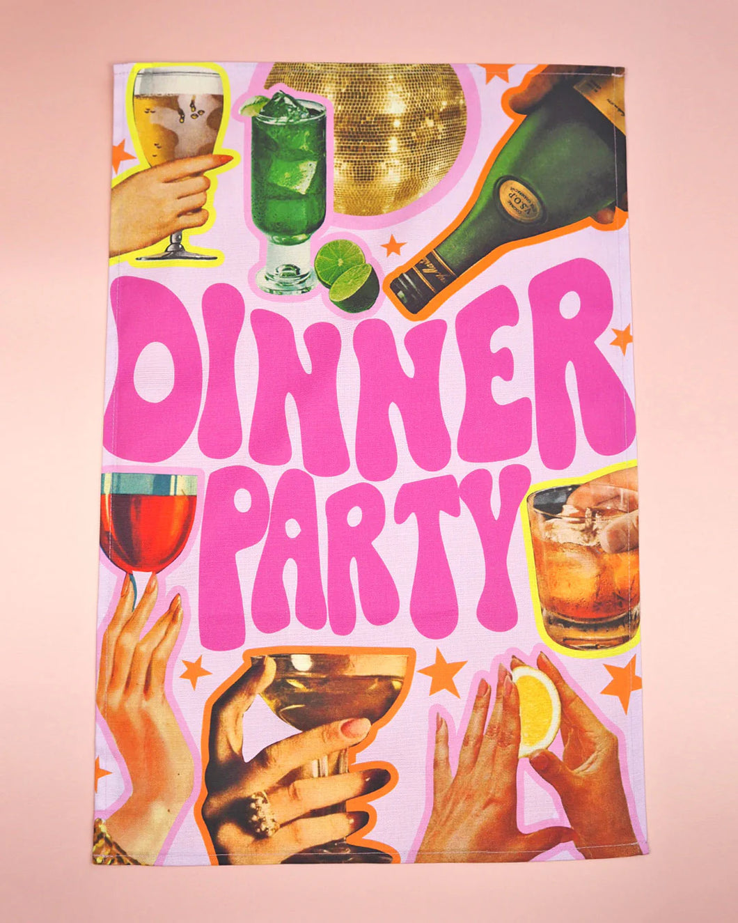 Dinner Party Teatowel