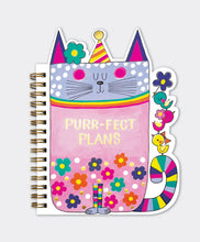 Load image into Gallery viewer, Shaped Notebook - Cats
