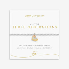 Load image into Gallery viewer, JOMA A LITTLE | THREE GENERATIONS BRACELET
