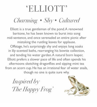 Wrendale  Frog Medium Plush Elliott