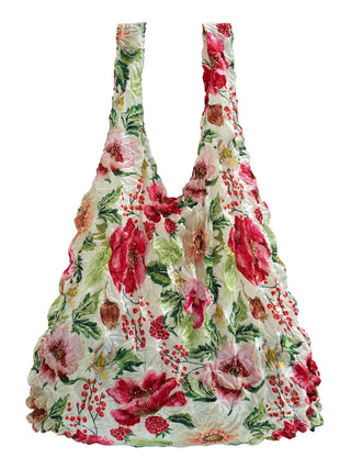 Be Bougie - Tote Bag Berries & Anemones Sustainable Stretchy Eco Shopper
