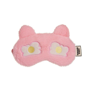 Cheese Cake - Faux Fur Eye Mask - Pink