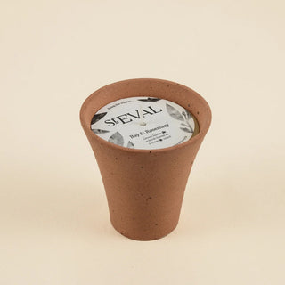 St Eval Bay & Rosemary Potager Pot Candle