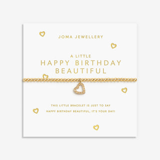JOMA - A Little 'Happy Birthday Beautiful' Bracelet