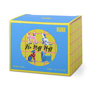 Hijinx Ceramic Mug (325ml) No Riff Raff - Dogs
