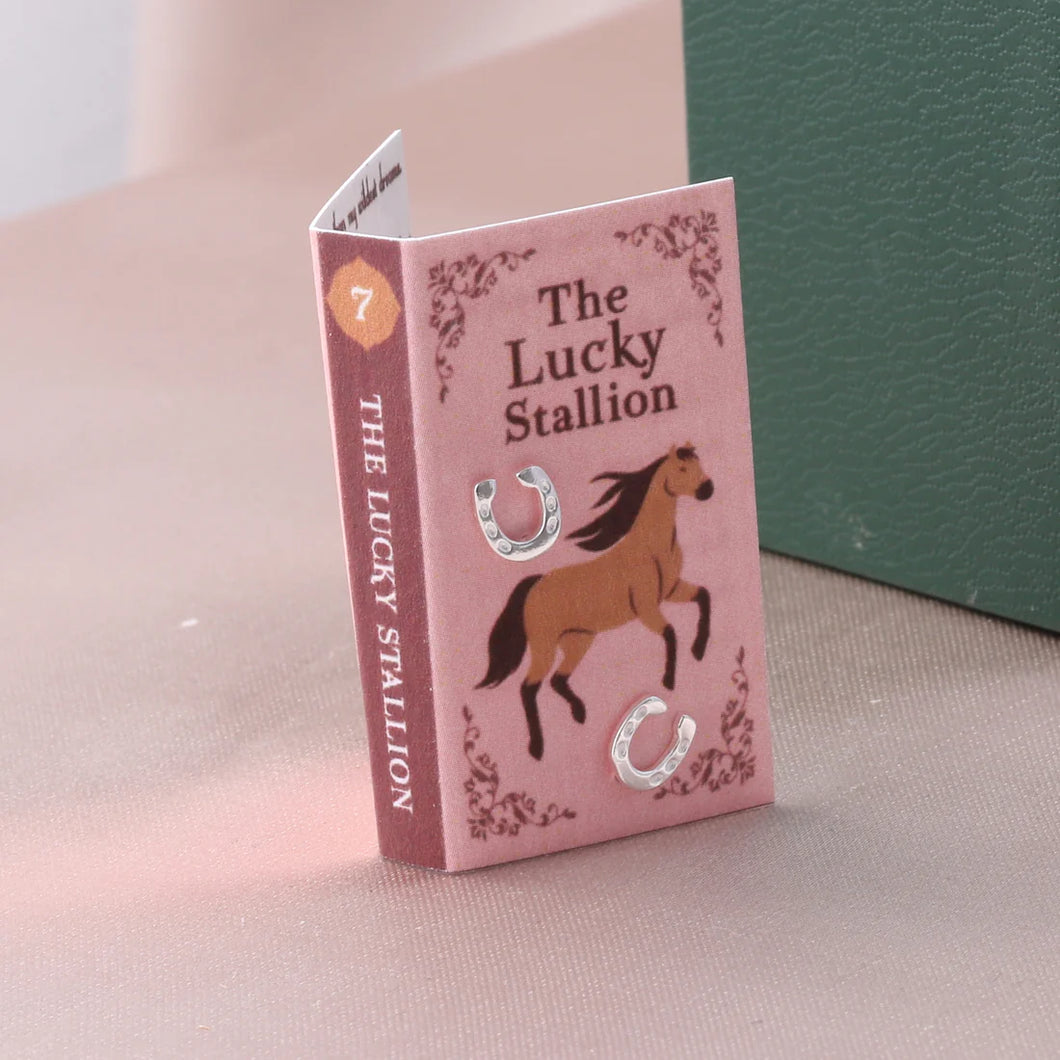 THE LUCKY STALLION Horseshoe Earring