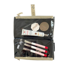 Load image into Gallery viewer, Donna May Knick Knack Bag-Makeup &amp; Toiletries Organiser in Gold
