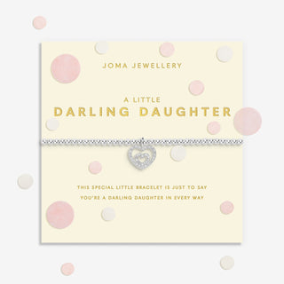 CONFETTI A LITTLE | DARLING DAUGHTER | Silver Plated | Bracelet | 17.5cm stretch