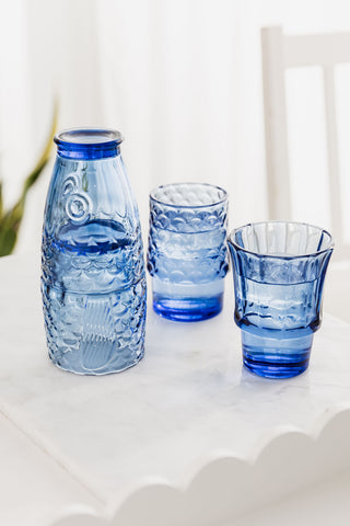 Uberstar Fish Stacking Glasses - Blue