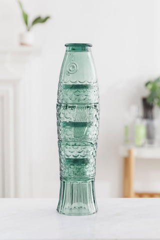 Uberstar Fish Stacking Glasses - Green