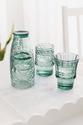 Uberstar Fish Stacking Glasses - Green