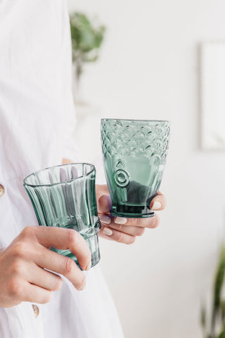 Uberstar Fish Stacking Glasses - Green