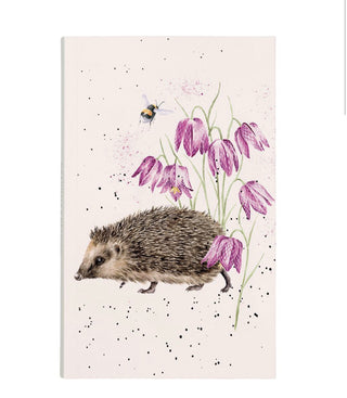 Wrendale Hedgehog Notepad Little Wanderer