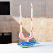 Load image into Gallery viewer, BON APPETIT, CERAMIC CANDLE HOLDER, CER-FISH FISH
