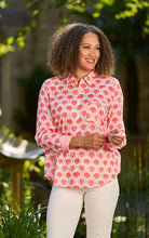 Load image into Gallery viewer, Luella Faro Cotton Shirt Printed Pattern Coral
