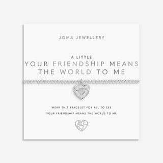 Joma A Little 'Your Friendship Means The World To Me' Bracelet