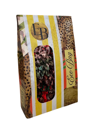 Be Bougie - Tote Bag Leopard and Palm Sustainable Stretchy Eco Shopper