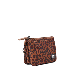 ROKA CARNABY WALLET IN MINI LEOPARD