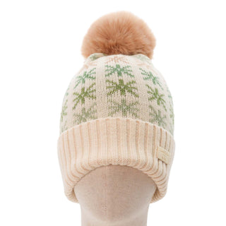 ZELLY - HAT POMPOM STARS GREEN