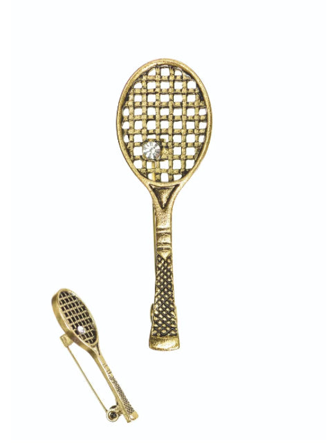 Anyone For Tennis Brooch