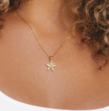 Load image into Gallery viewer, PARK LANE - GOLD PLATED MOTHER OF PEARL STARFISH NECKLACE
