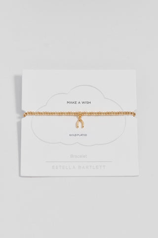 Wishbone Bracelet Gold Plated