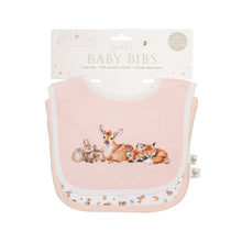 Load image into Gallery viewer, Wrendale- Little Wren Bib Gift Set - Little Forest
