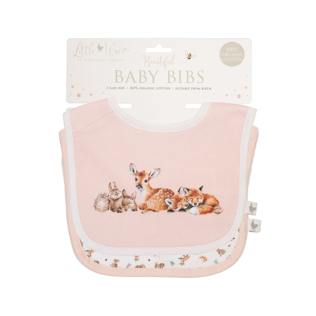 Wrendale- Little Wren Bib Gift Set - Little Forest