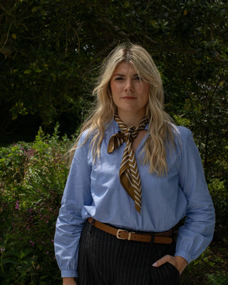 Chalk Melody Shirt in Blue