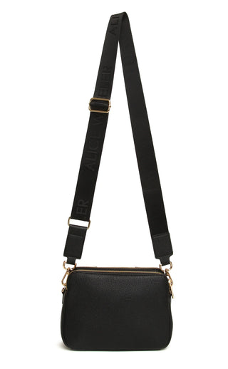 Alice Wheeler Black Kensington CBB Double Zip Bag