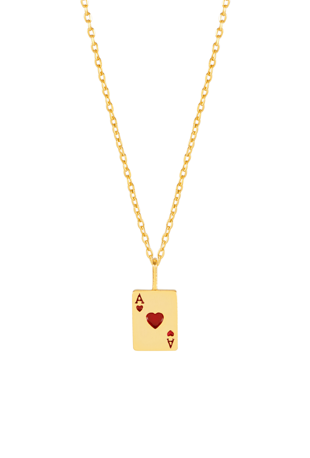 Estella Bartlett Ace of Hearts Necklace