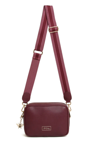 Alice Wheeler Berry Soho Cross Body Bag