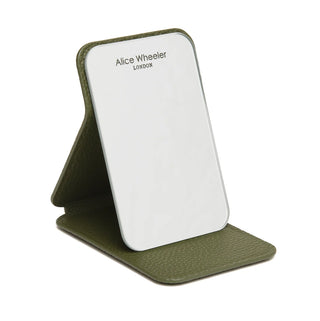 Alice Wheeler Olive Folding Mirror
