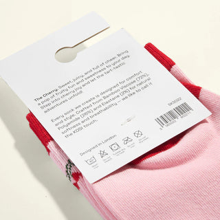 KOSI LONDON - The Cherry Bamboo Socks