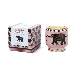 Paddywax A Dopo 8oz/226g Elephant Ceramic Candle - Tobacco Vanilla
