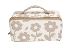 Stone - Floral Train case