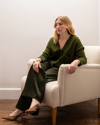 CHALK - ANDREA CARDIGAN | GREEN