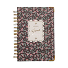 Load image into Gallery viewer, Undated 13 Month Perpetual Planner - Burgundy Vintage Floral (FSC Mix Credit)
