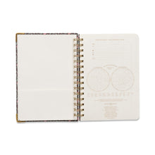 Load image into Gallery viewer, Undated 13 Month Perpetual Planner - Burgundy Vintage Floral (FSC Mix Credit)
