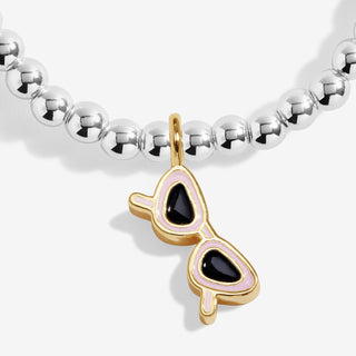 A LITTLE VIBES | COOL AUNT ERA | Silver & Gold Plated | Bracelet | 17.5cm stretch