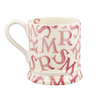 Emma Bridgewater M.R.S Pink 1/2 Pint Mug