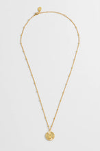 Load image into Gallery viewer, Estella Bartlett Necklace - Boho Hamsa Hand Coin
