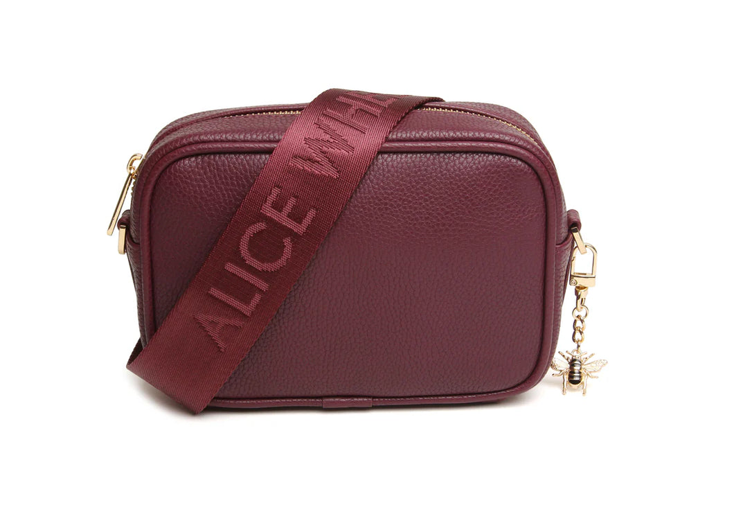 Alice Wheeler Berry Mini Soho Cross Body Bag