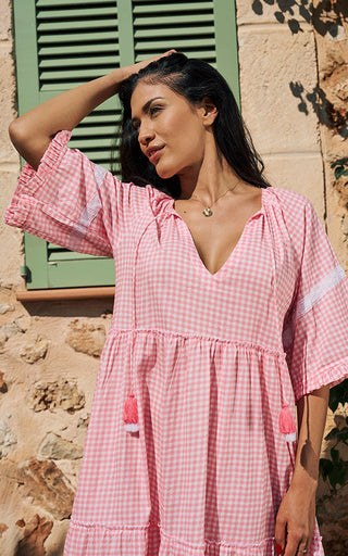 Luella Nimes Cotton Gingham Dress