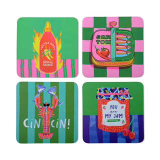 Hijinx - Coasters (Set of 4) Food