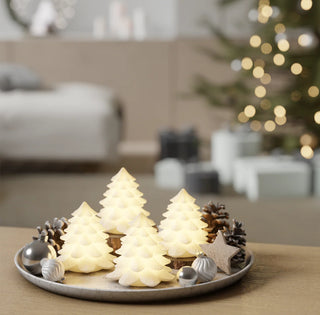CHRISTMAS Tree LED Wax Candles