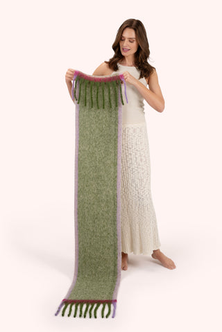 Powder - Aria Cosy Scarf - Sage