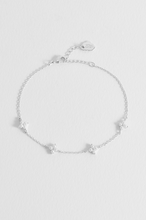 Load image into Gallery viewer, Estella Bartlett Pearl Multi Flower Bracelet
