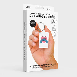 Pikki Drawing Shrink Keyring