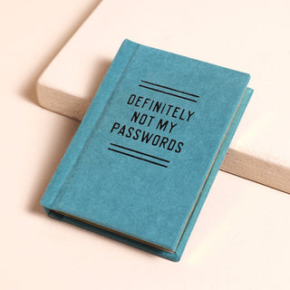 DEFINITELY NOT MY PASSWORDS TINY DIARY